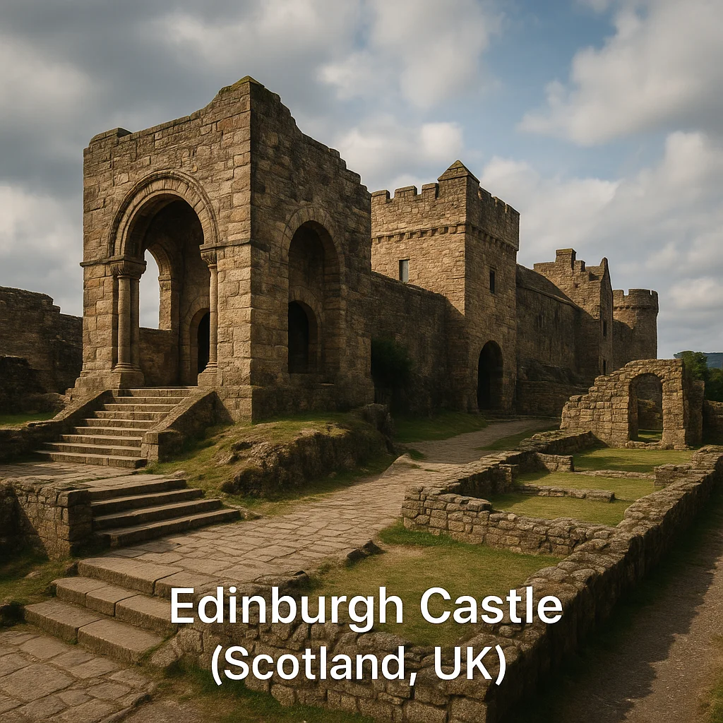 Edinburgh Castle (Scotland, UK)